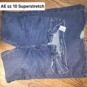 American Eagle Outfitters Women's Dark Blue Jeggings